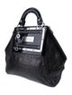 Versace Black Leather Handbag