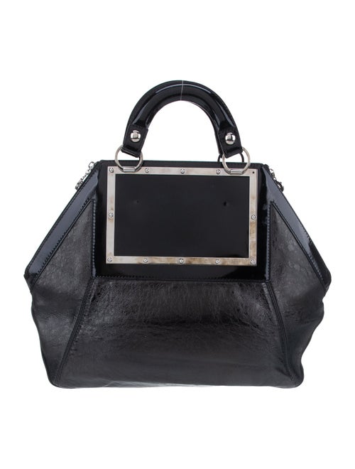 Versace Black Leather Handbag