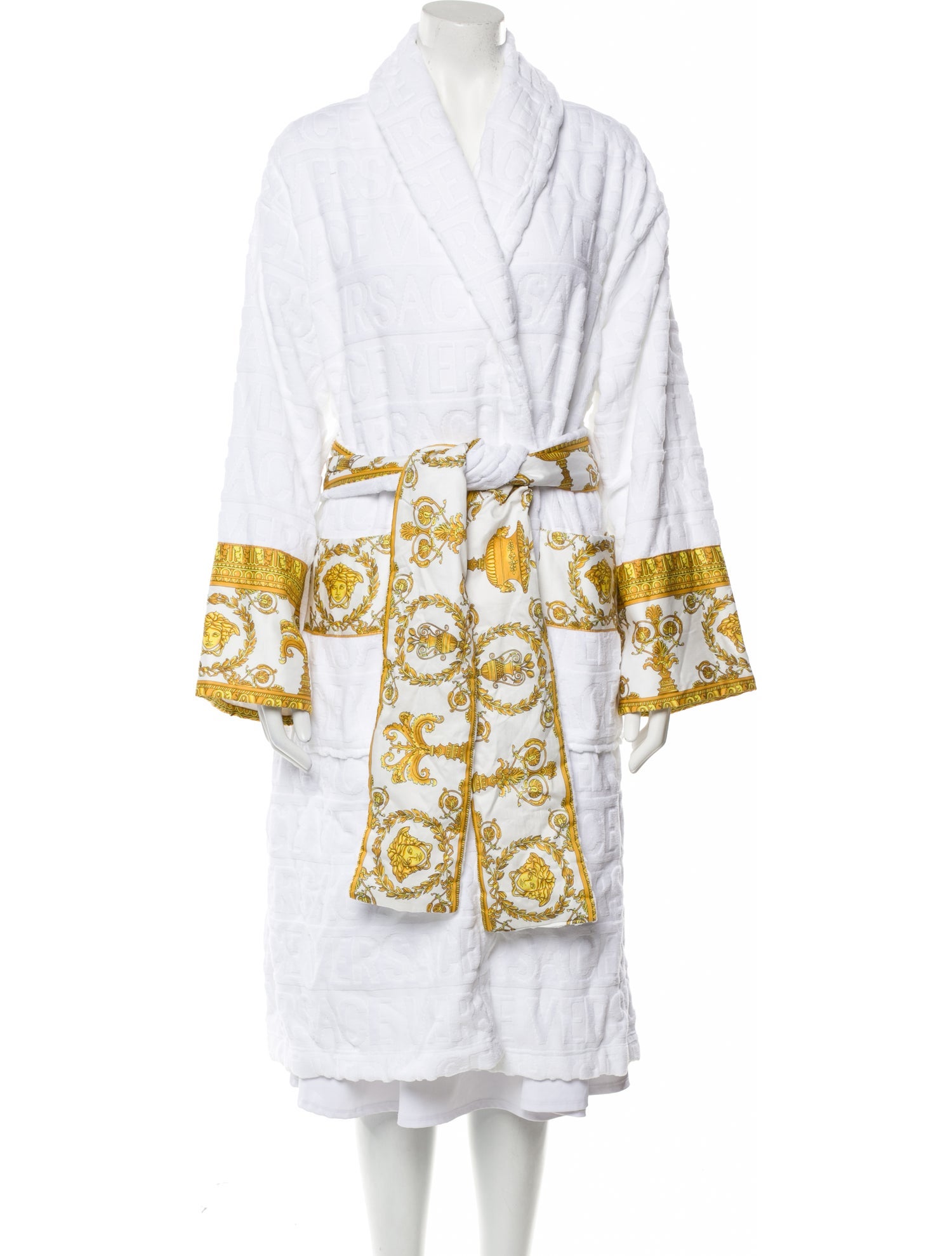 Versace Printed Robe w/ Tags