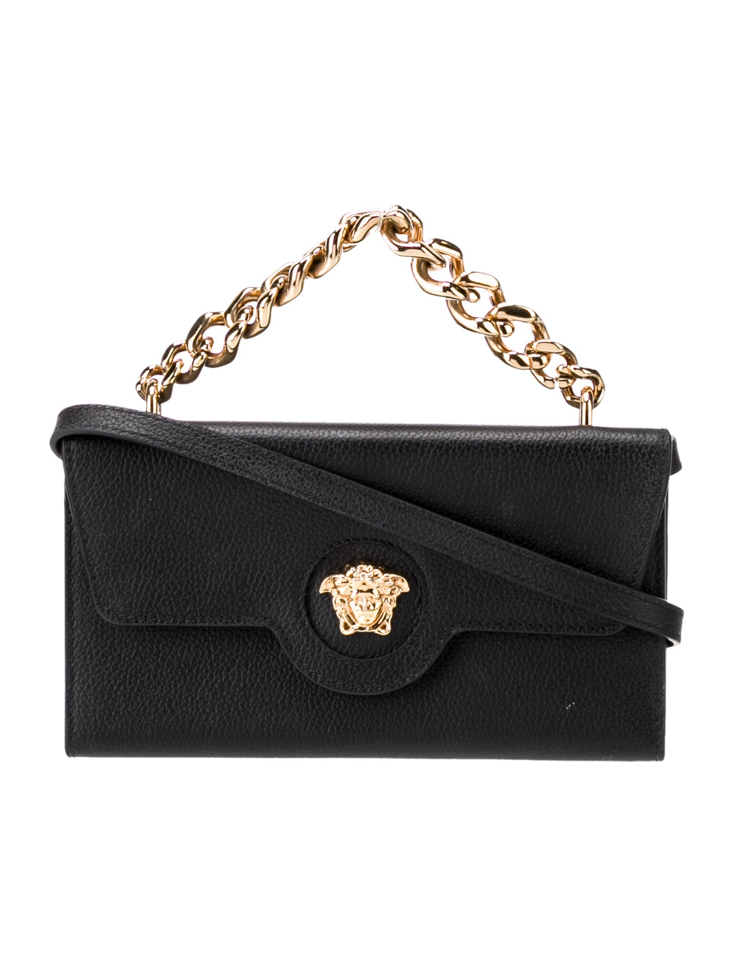 Versace Black Lamb Ovis Aries Aries Shoulder Bag main image 0