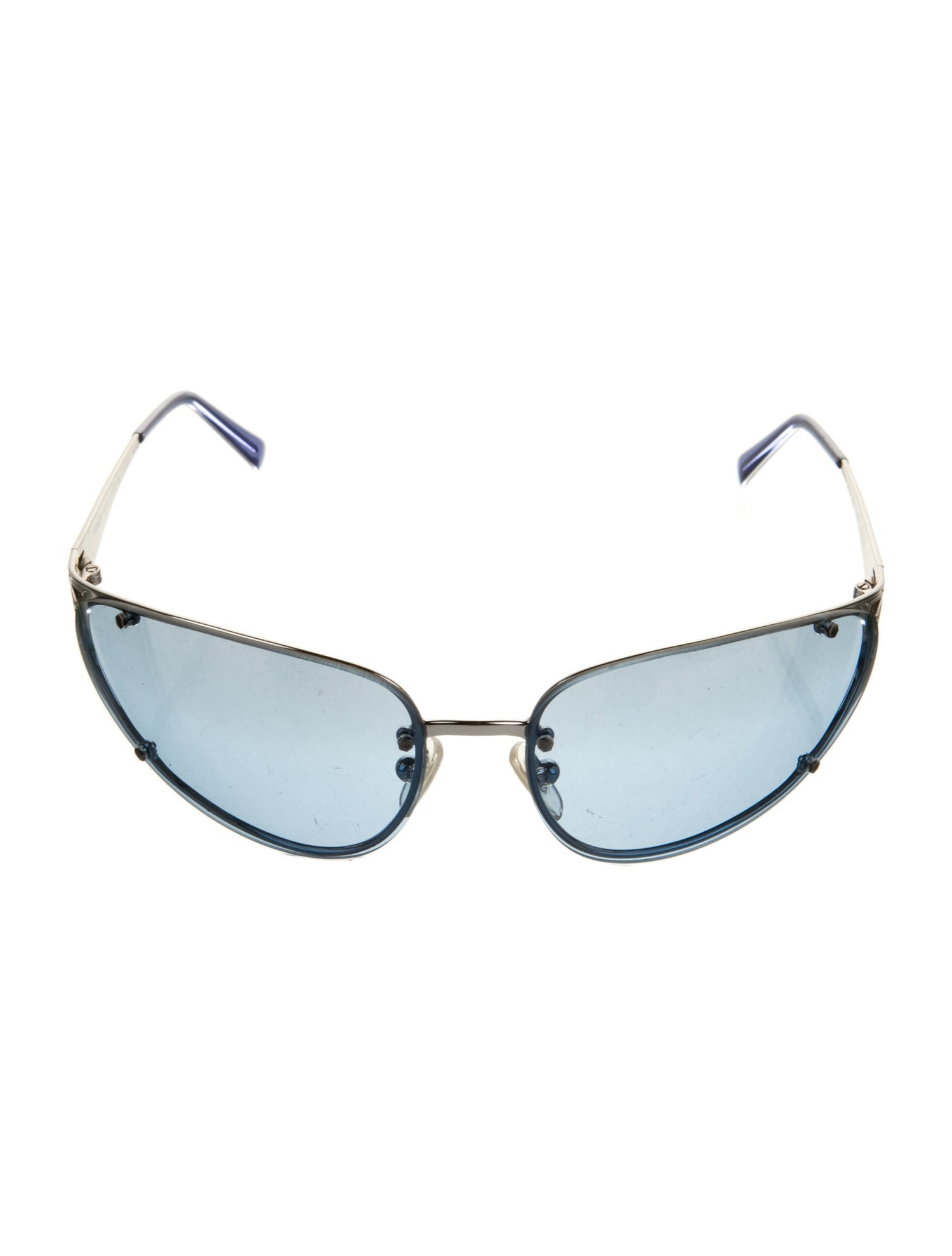 Versace Shield Tinted Sunglasses