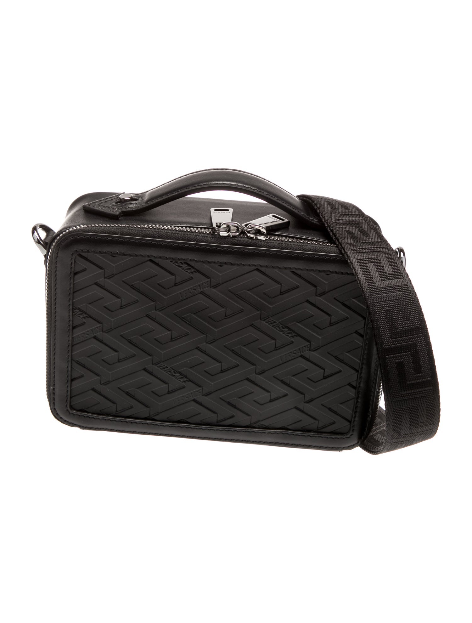 Versace Leather Crossbody Bag