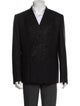 Versace Medusa Insignia Virgin Wool Blazer