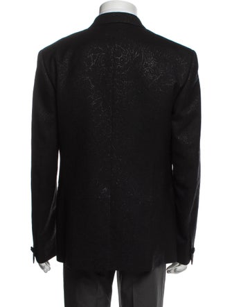 Versace Medusa Insignia Virgin Wool Blazer