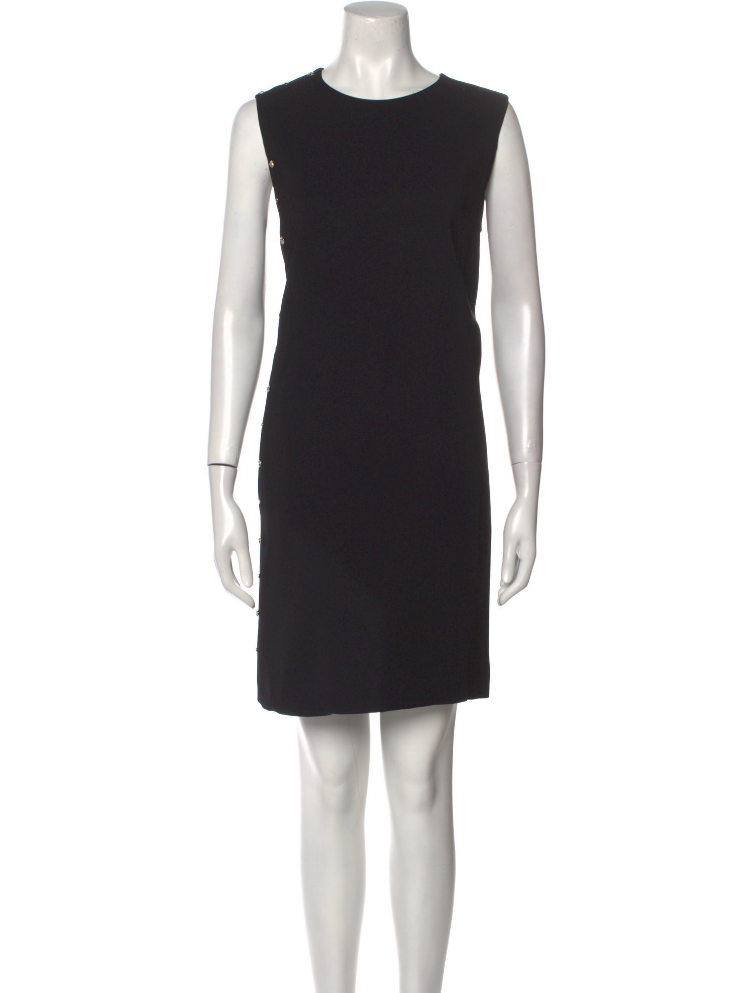 Versace Crew Neck Mini Dress