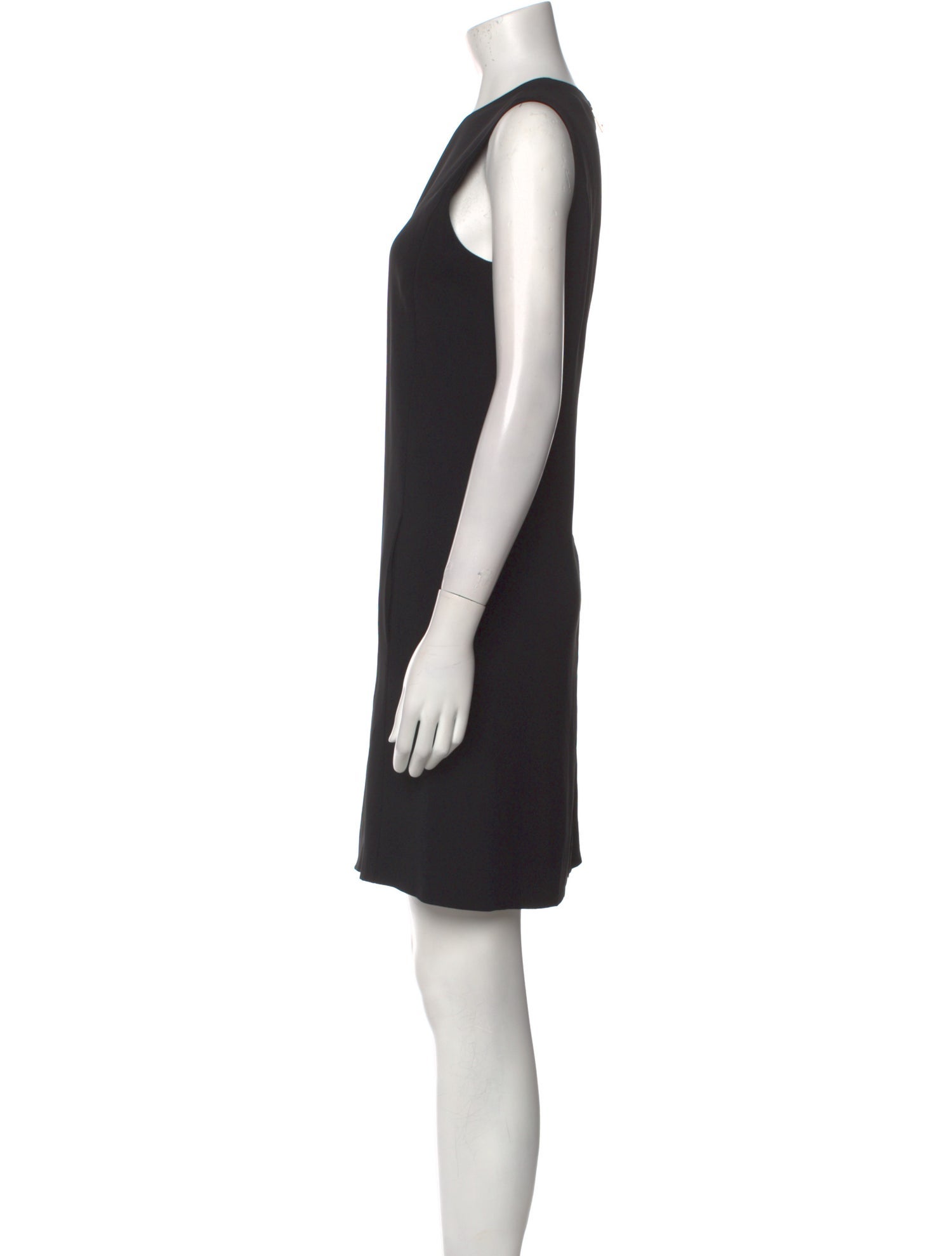 Versace Crew Neck Mini Dress