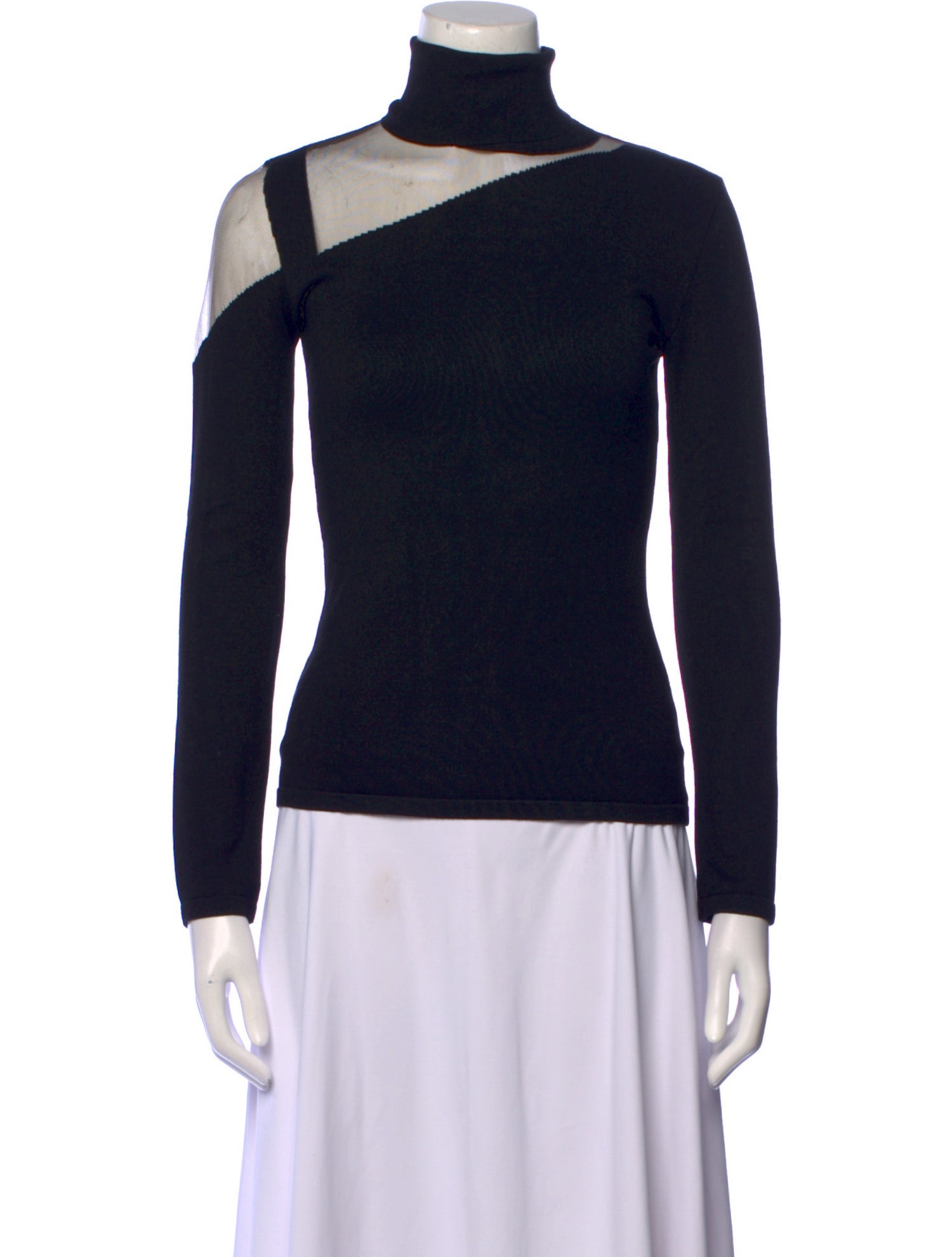 Versace Turtleneck Long Sleeve Sweatshirt
