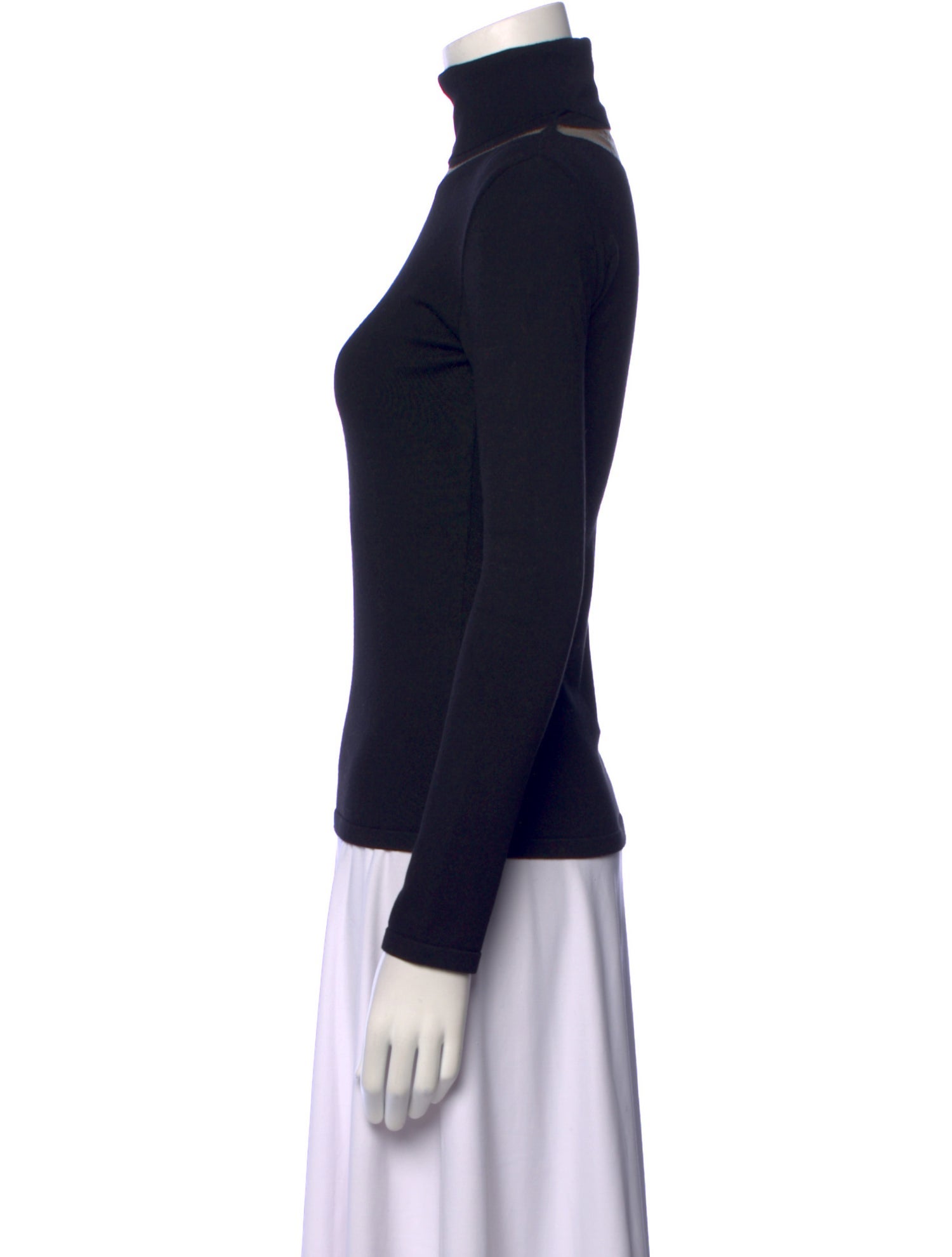 Versace Turtleneck Long Sleeve Sweatshirt