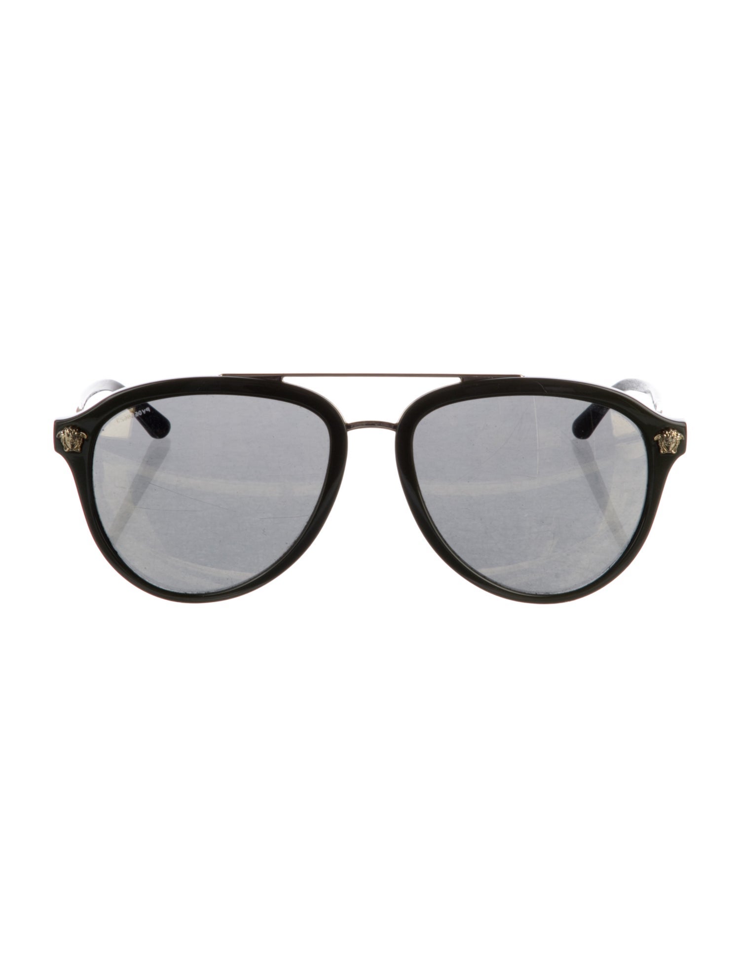 Versace Aviator Tinted Sunglasses