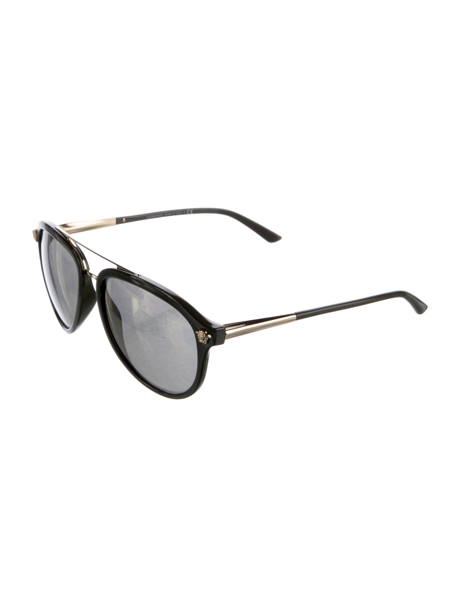 Versace Aviator Tinted Sunglasses