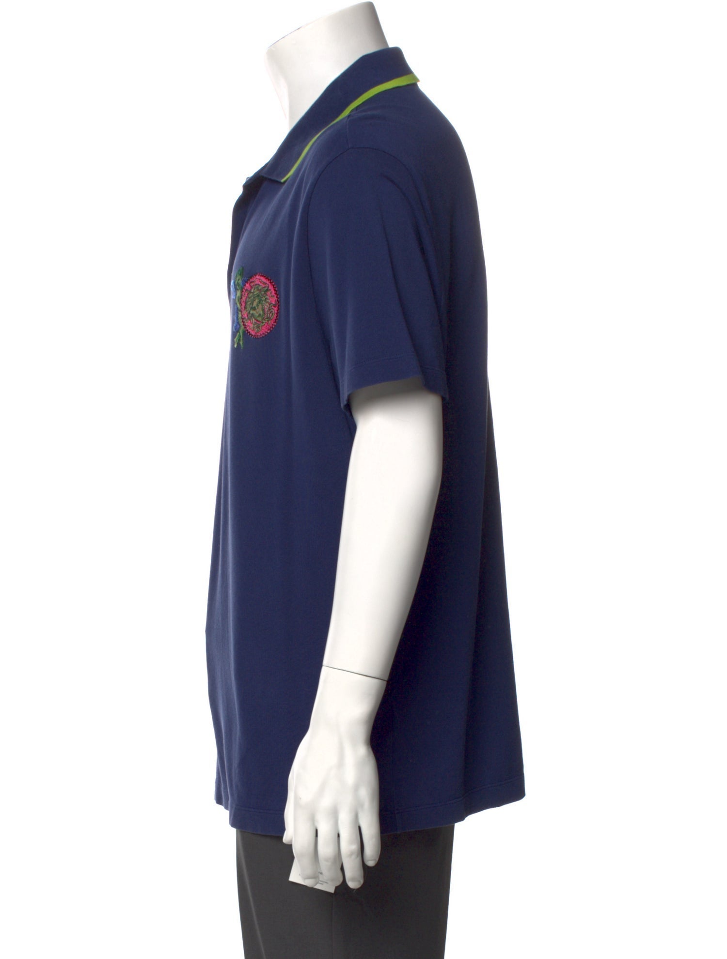 Versace Collar Short Sleeve Polo Shirt