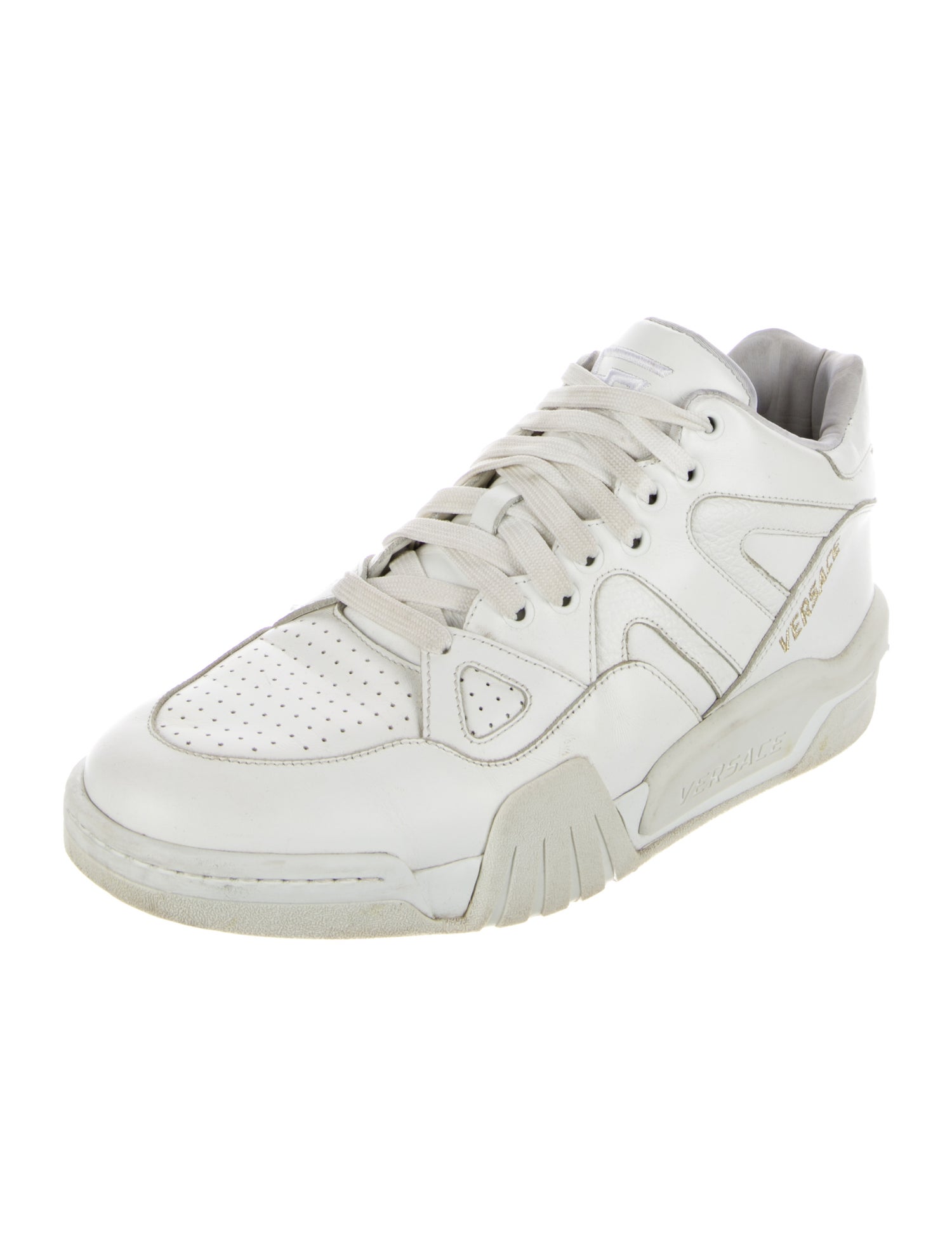 Versace Leather Sneakers