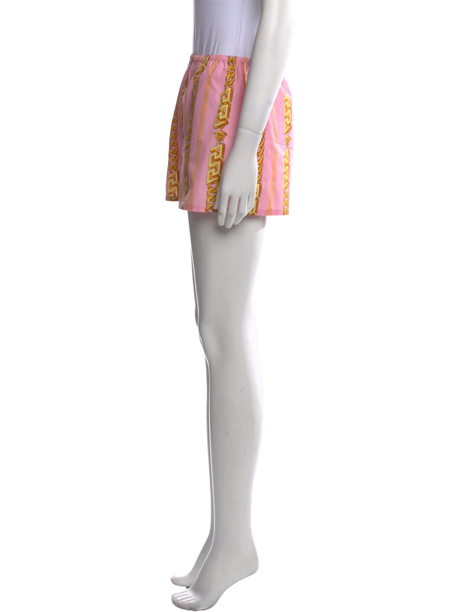 Versace Printed Mini Shorts