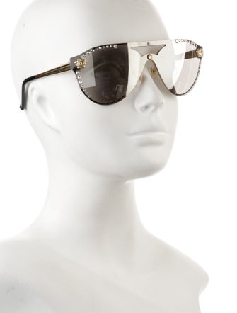 Versace Medusa Insignia Aviator Sunglasses