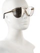 Versace Medusa Insignia Aviator Sunglasses