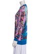 Versace Silk Printed Sweater