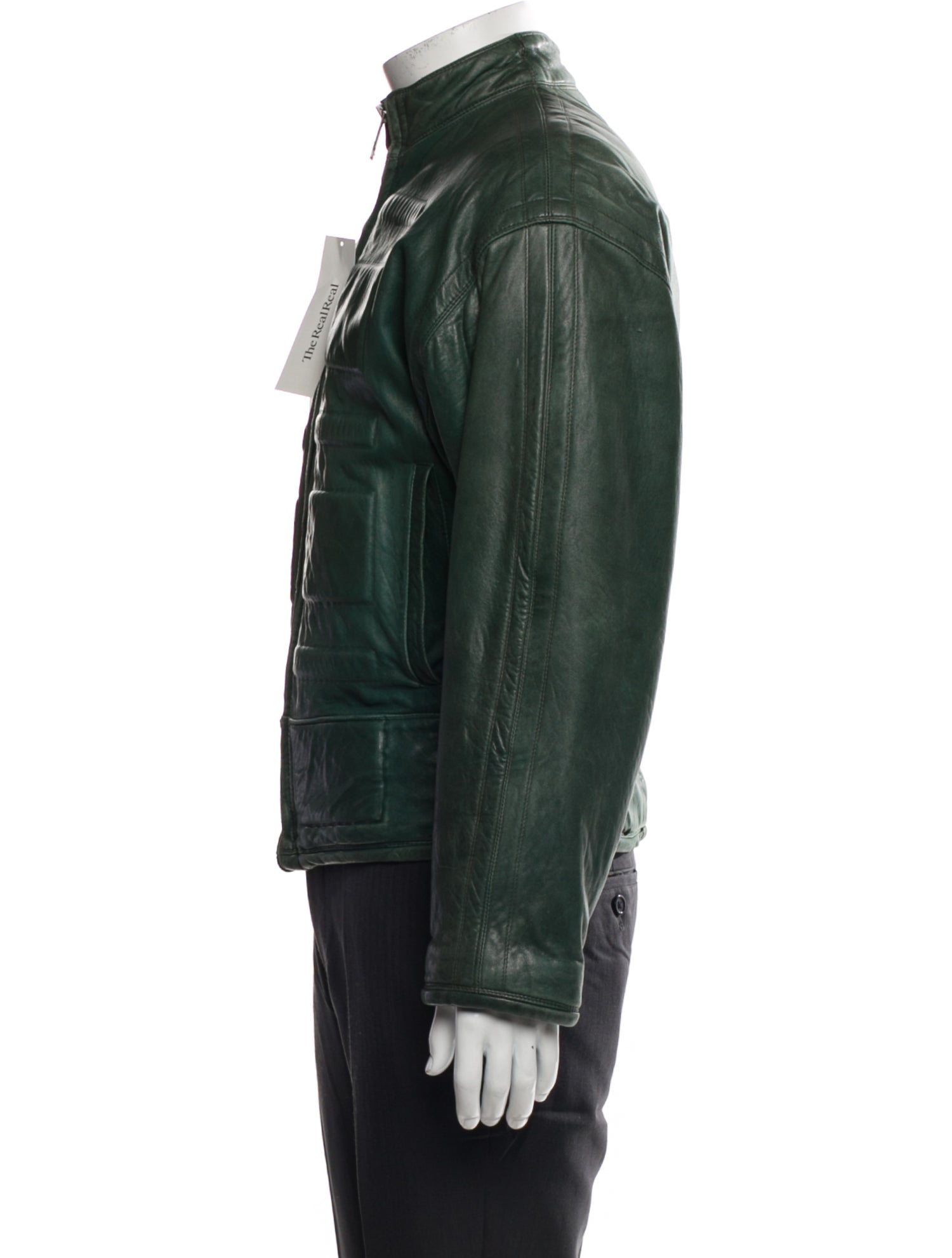 Gianni Versace Vintage Late 1970's - Early 1980's Moto Jacket