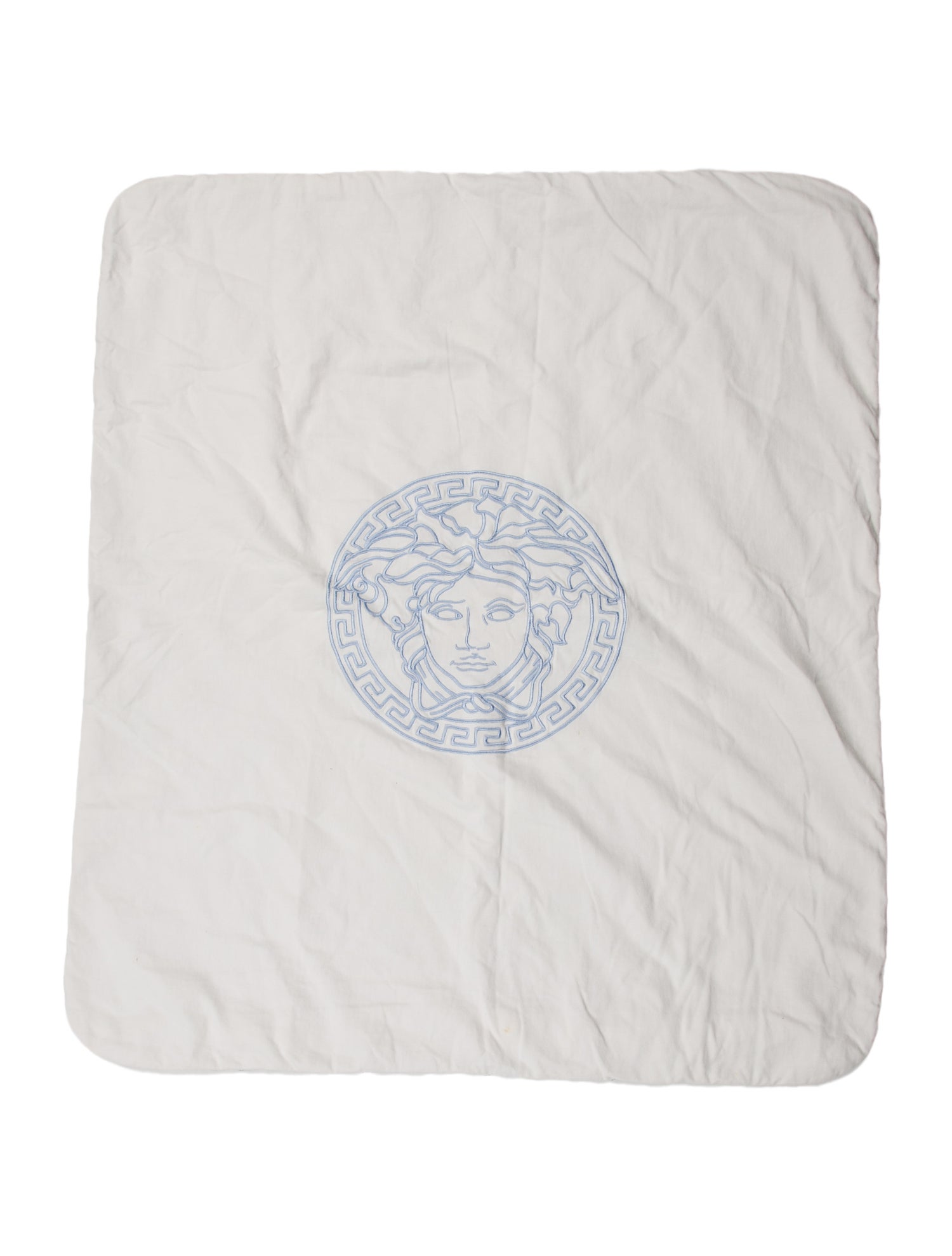 Versace Medusa Print Baby Blanket
