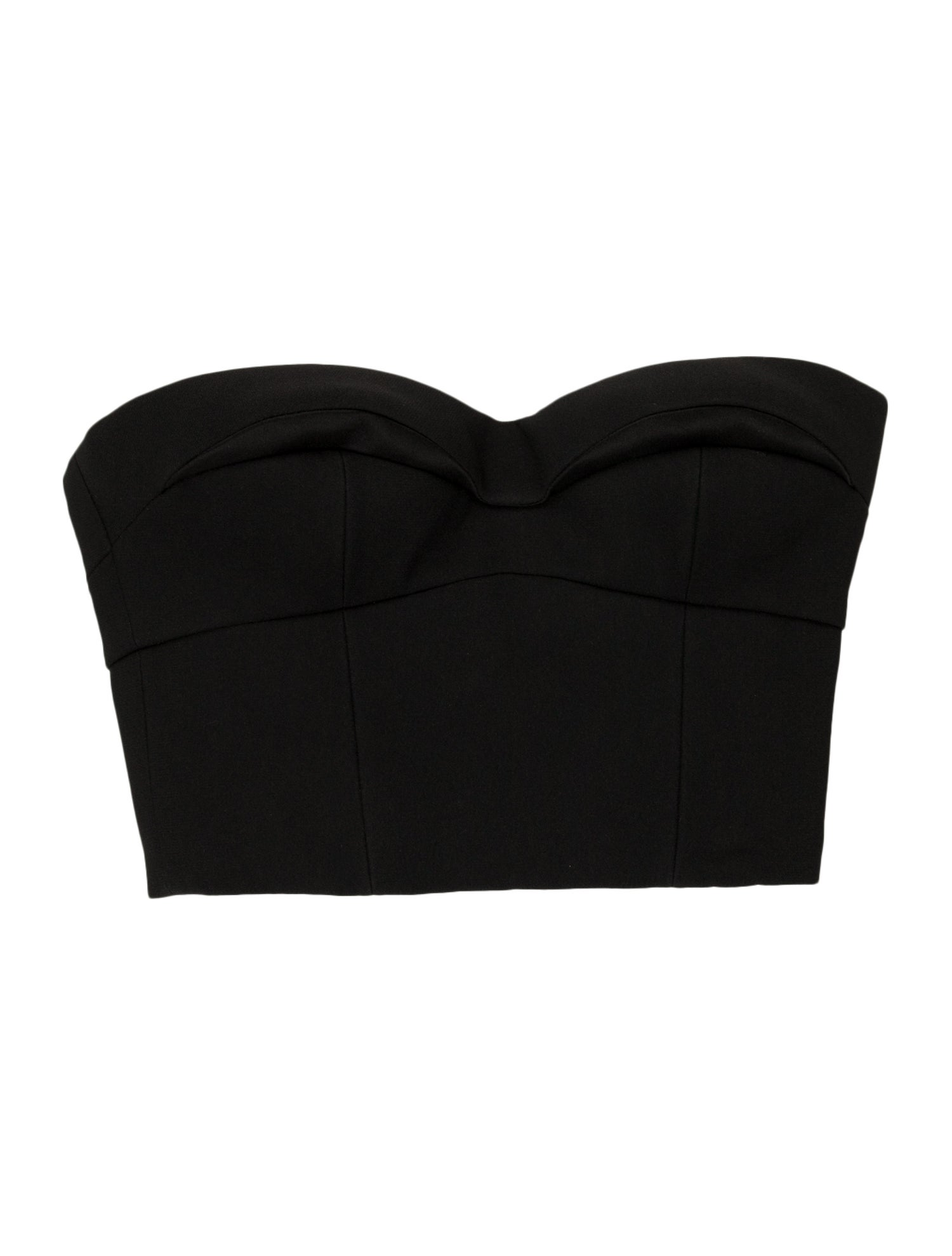 Versace Strapless Crop Top
