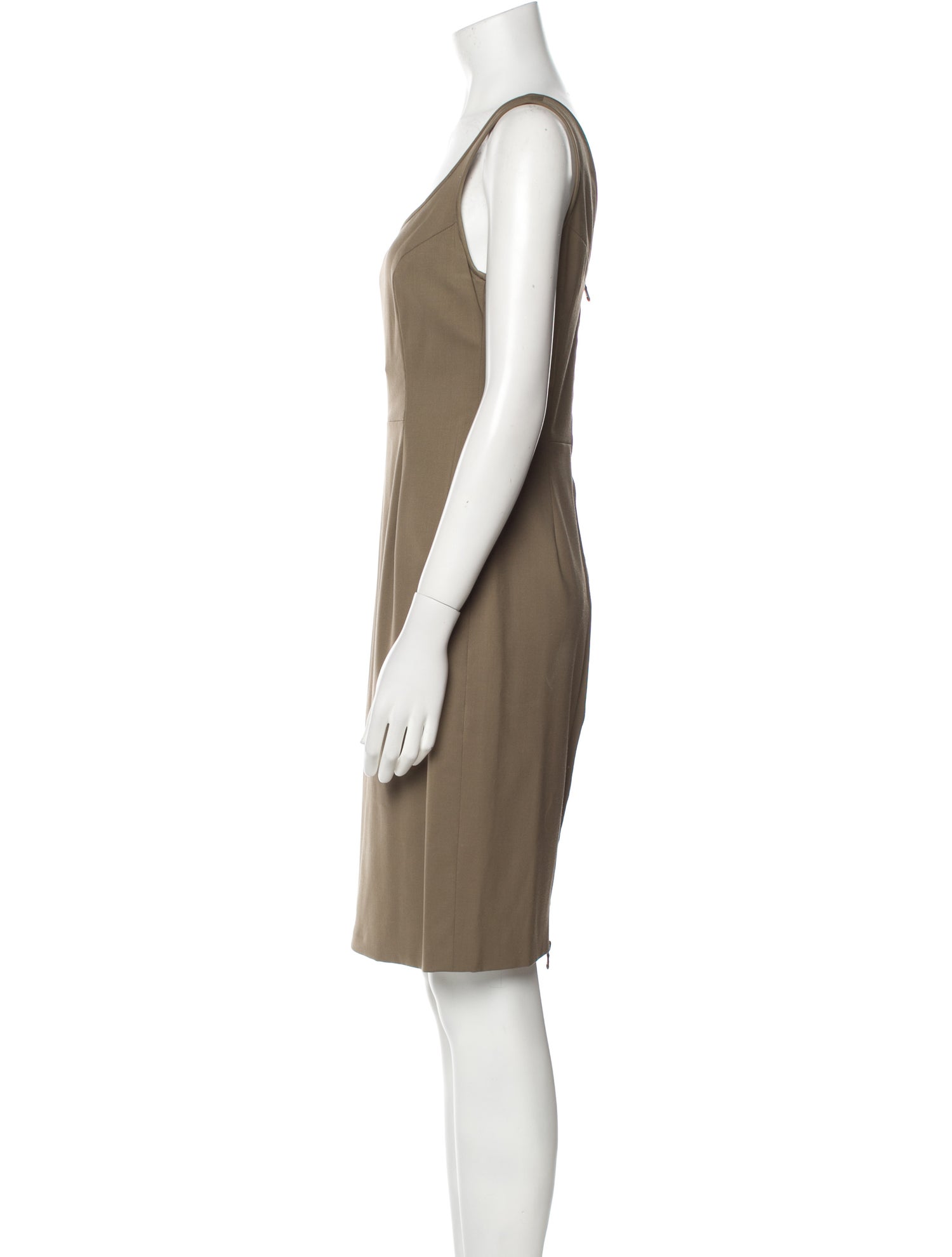 Versace Wool Knee-Length Dress