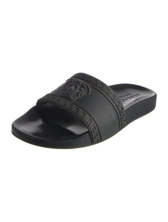Versace Medusa Insignia Rubber Slides