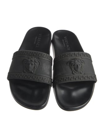 Versace Medusa Insignia Rubber Slides