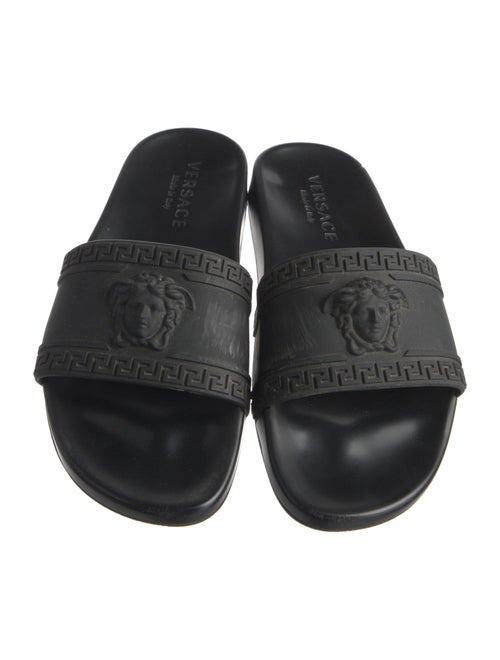 Versace Medusa Insignia Rubber Slides