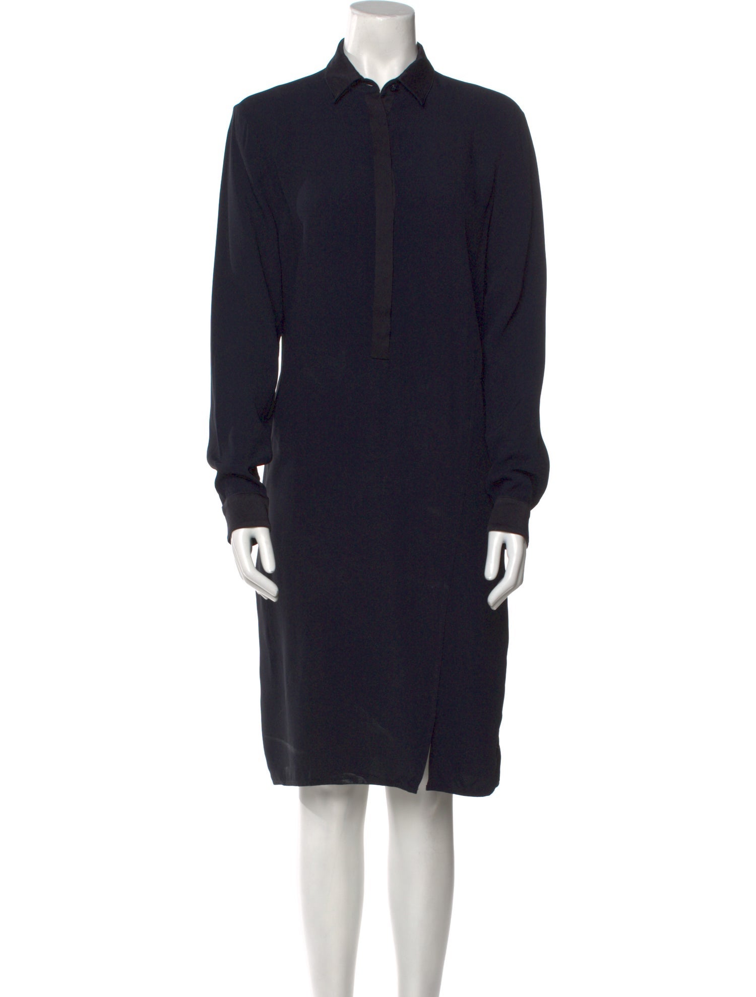 Versace Wool Knee-Length Dress