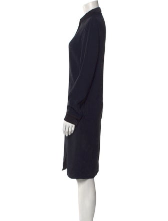 Versace Wool Knee-Length Dress