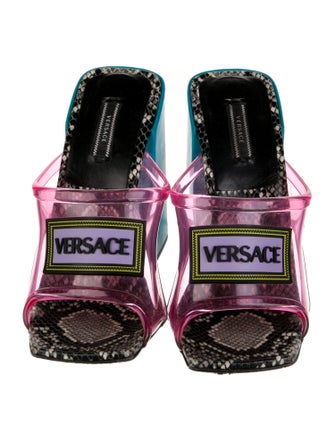 Versace Medusa Insignia PVC Slides