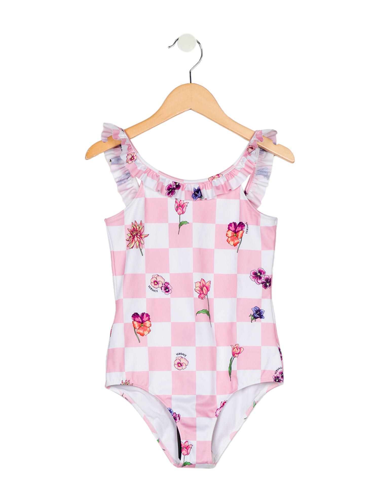 Versace Kid Girls' Printed One-Piece Swimsuit w/ Tags