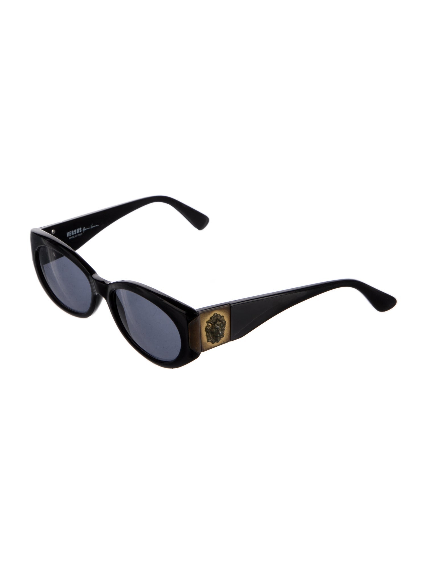 Versus Versace Medusa Insignia Round Sunglasses
