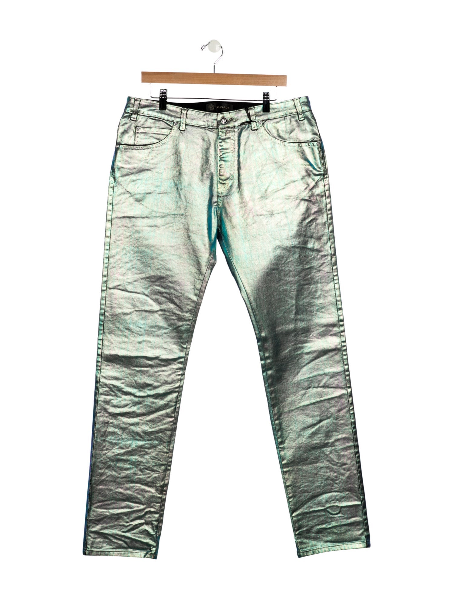 Versace Straight-Leg Jeans w/ Tags