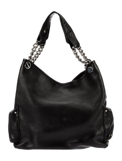 Versace Leather Top Handle Bag