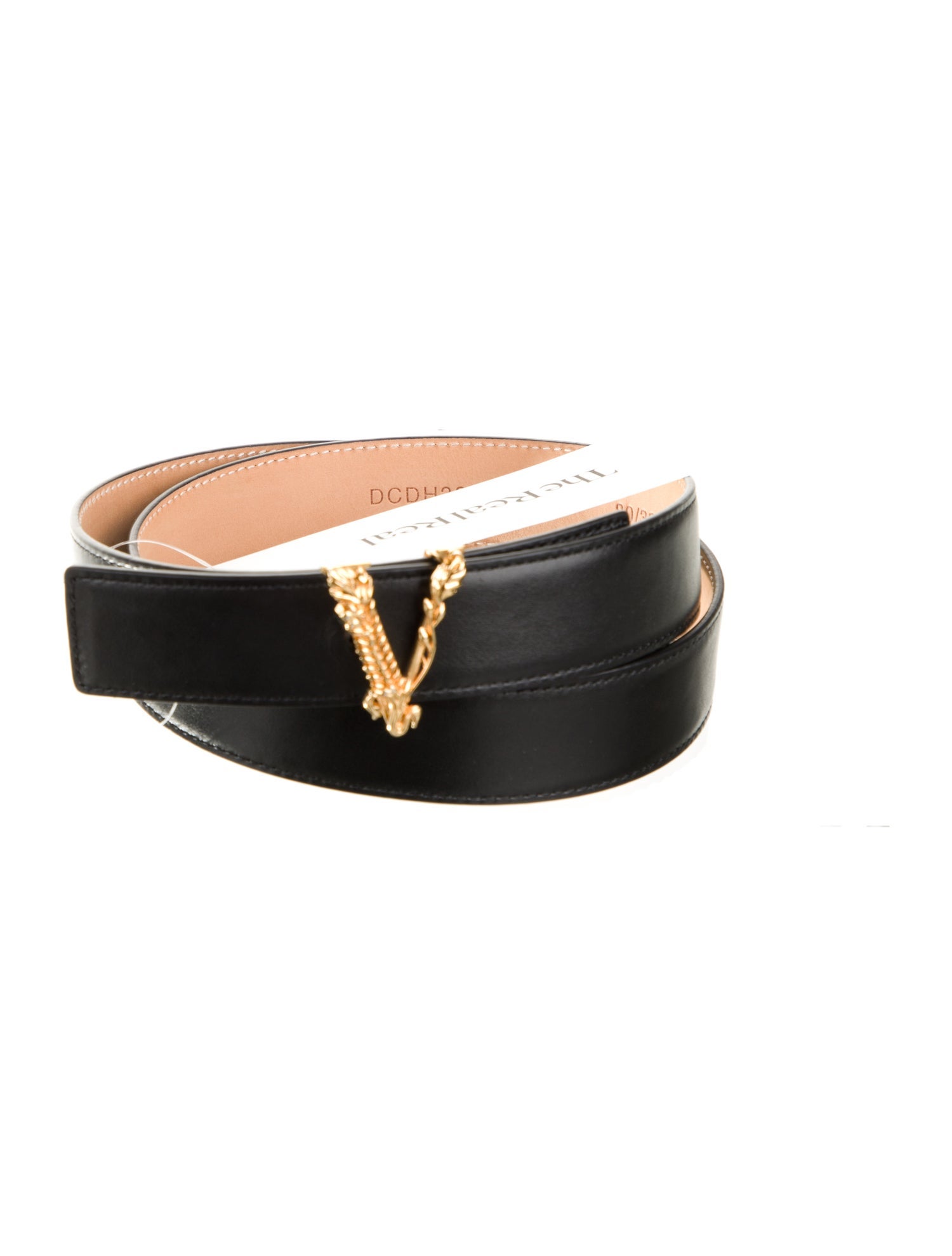 Versace Leather Belt