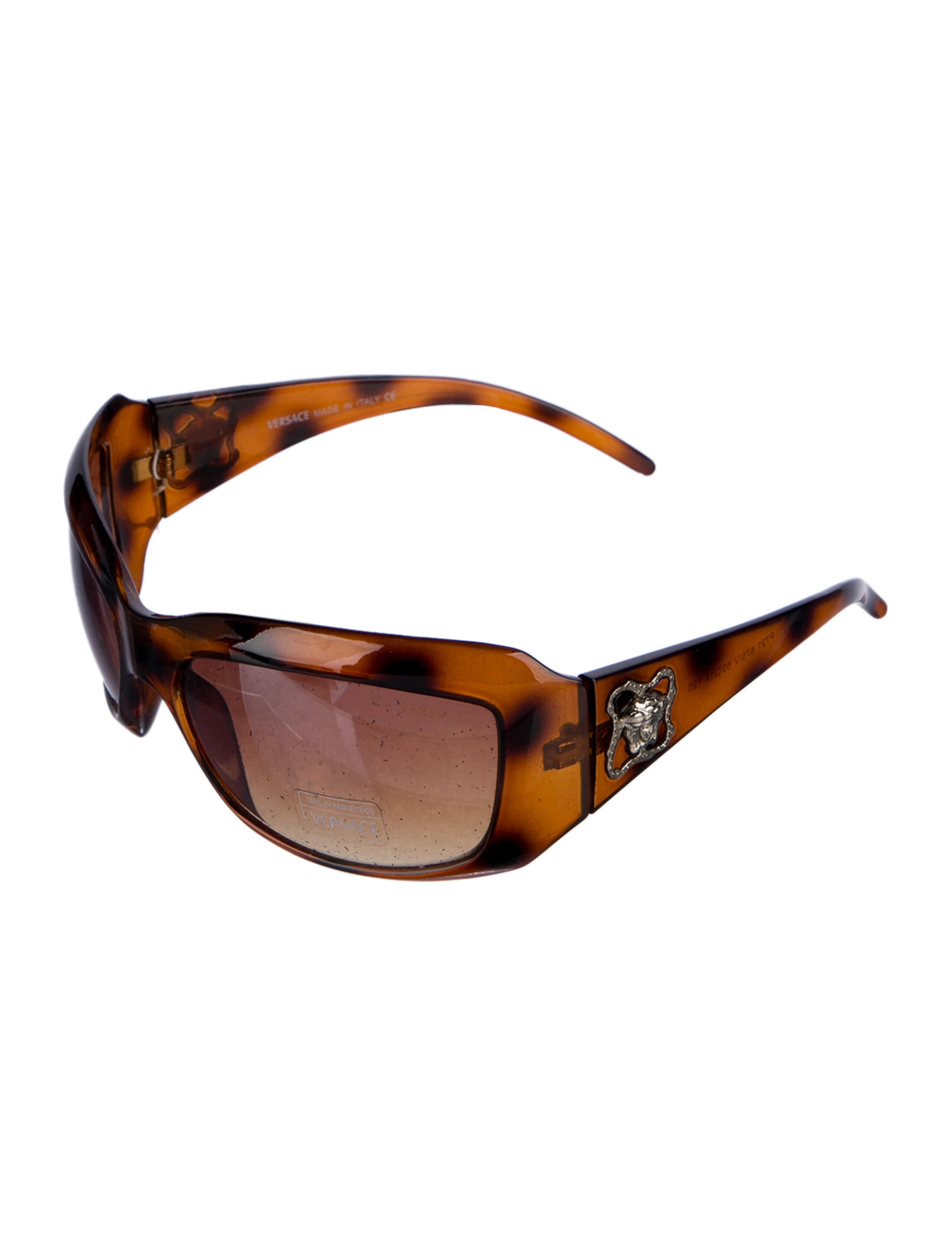 Versace Shield Tinted Sunglasses
