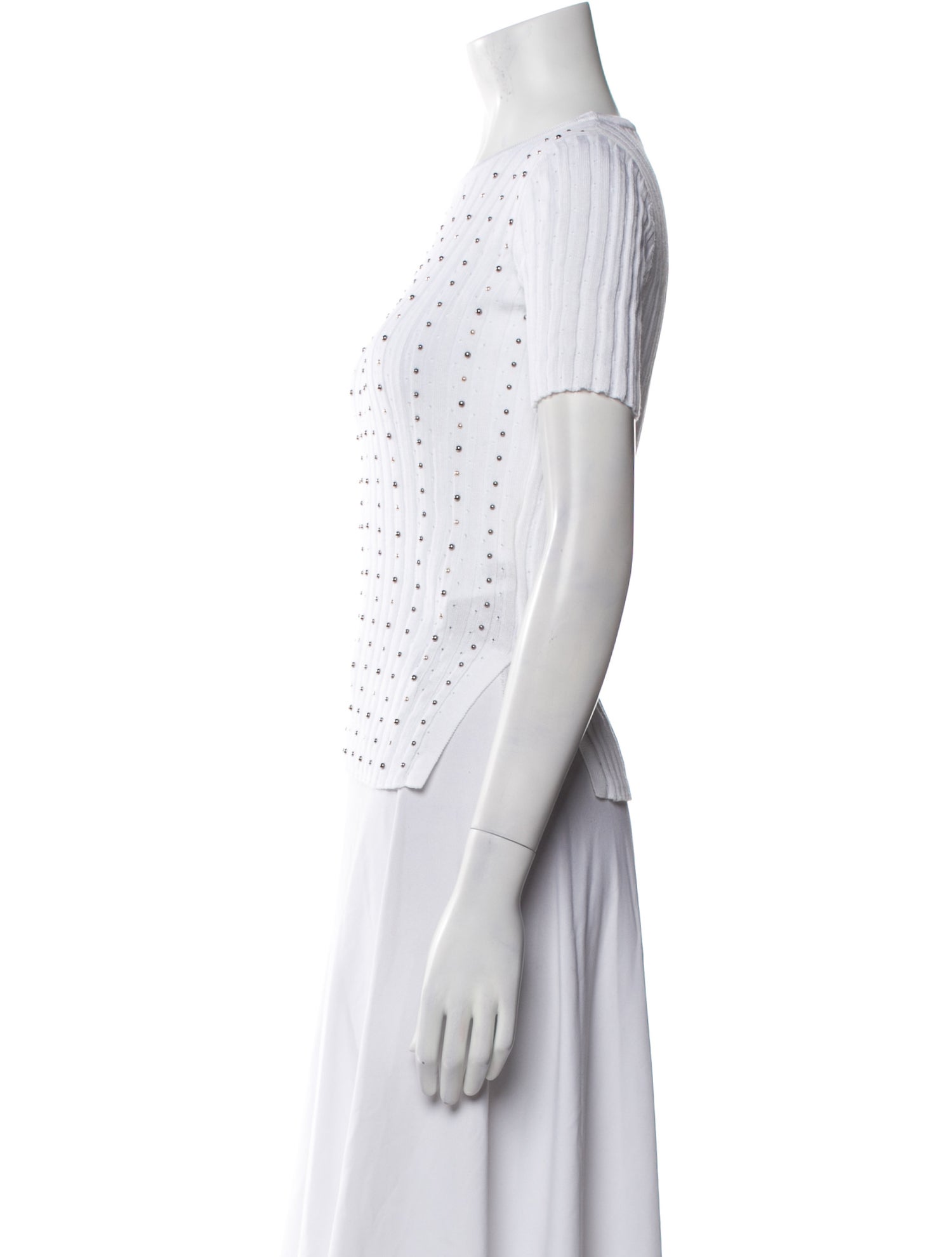 Versace Printed Crew Neck T-Shirt