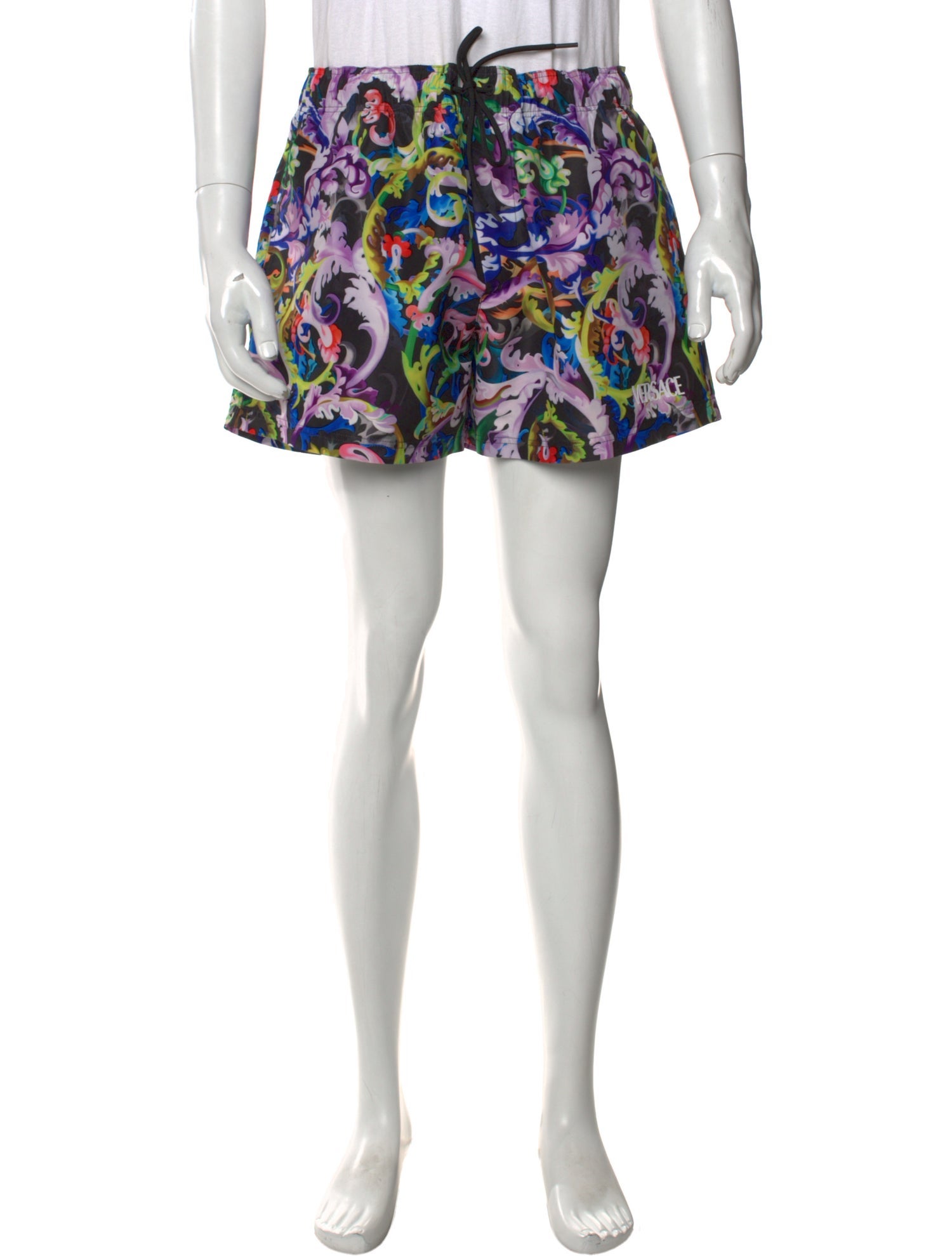 Versace Printed Jogger Shorts