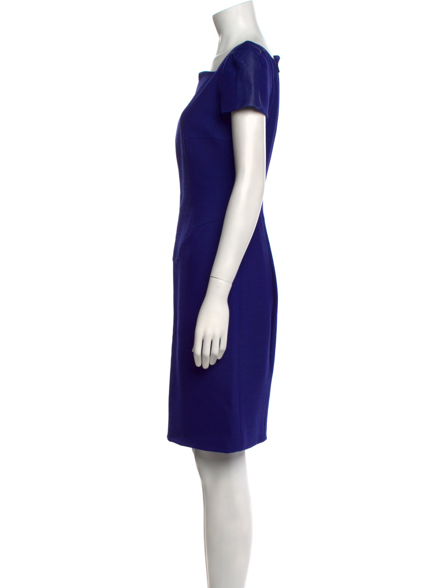 Versace Wool Knee-Length Dress
