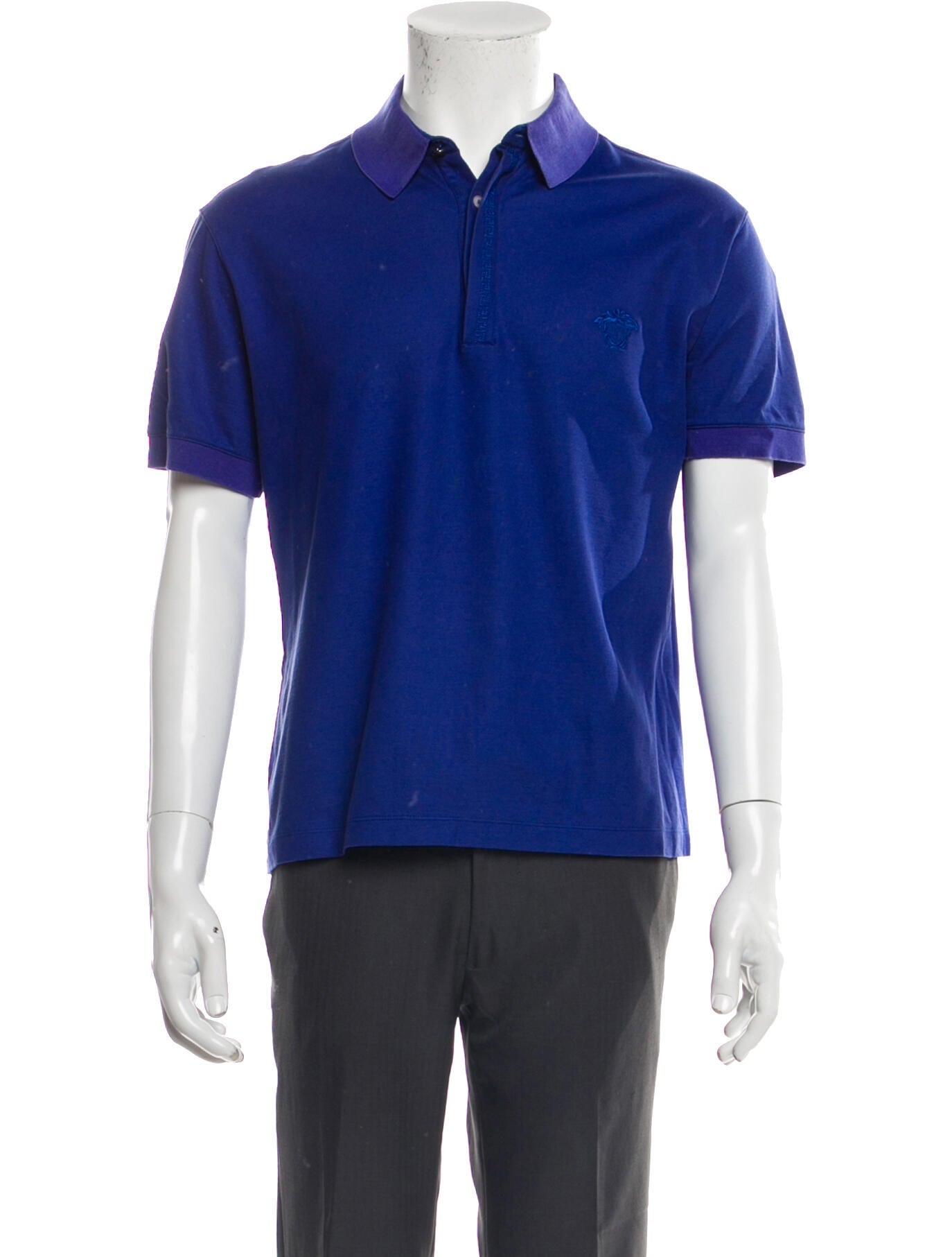 Versace Vintage Collar Polo Shirt