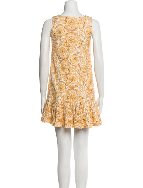 Versace Printed Mini Dress