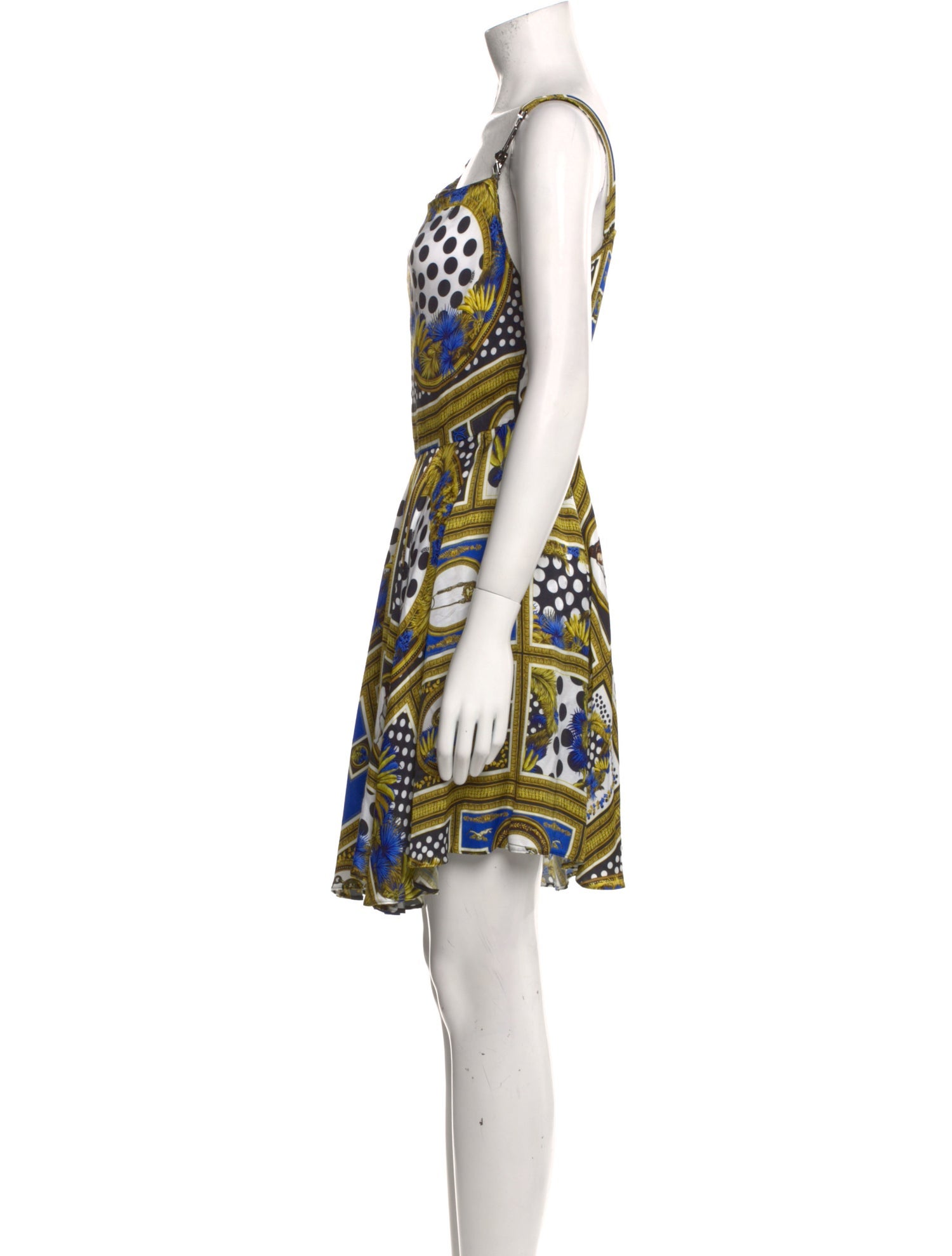 Versace Printed Mini Dress