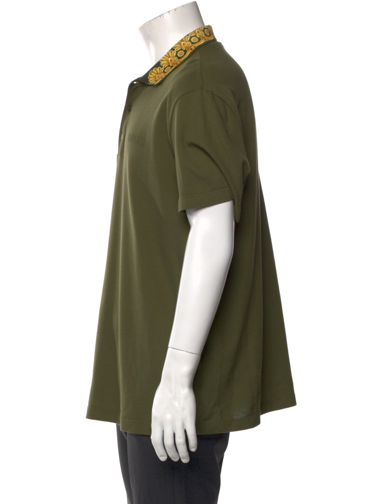 Versace Collar Short Sleeve Polo Shirt