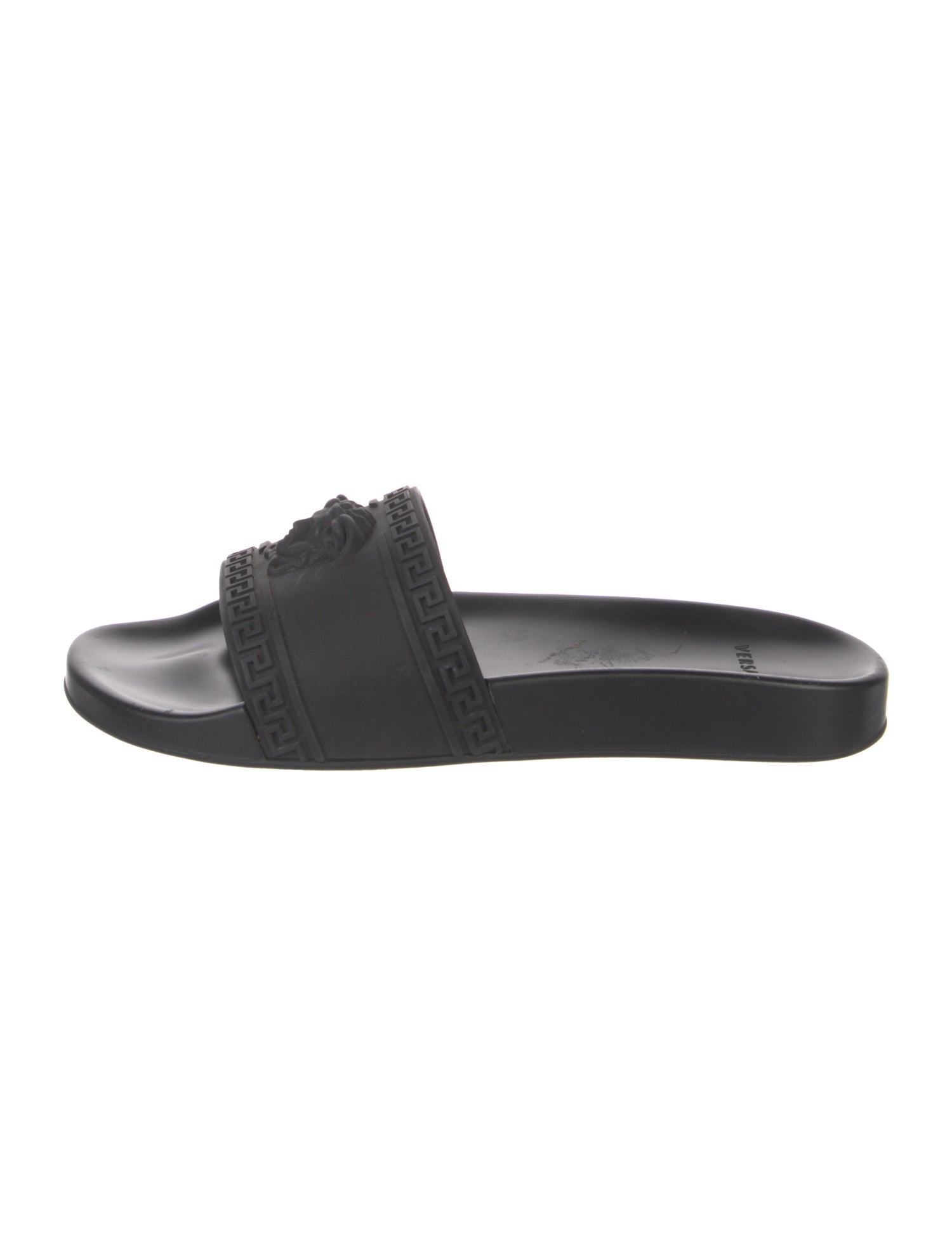 Versace Grecca Pattern Rubber Slides