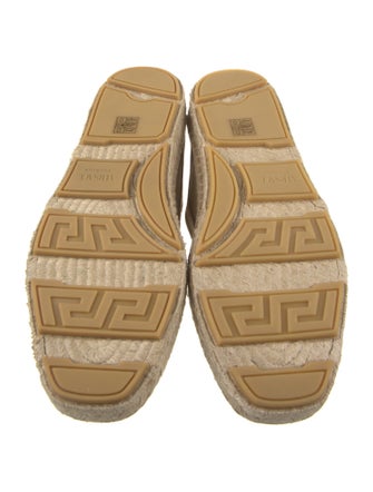 Versace Suede Espadrilles