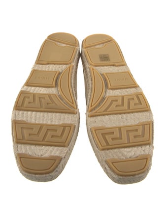 Versace Suede Espadrilles