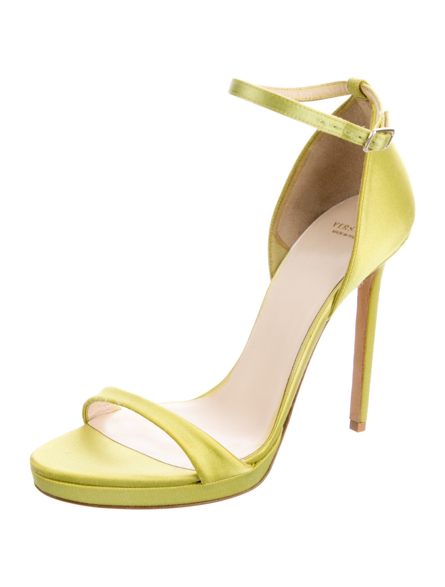 Versace Satin Sandals