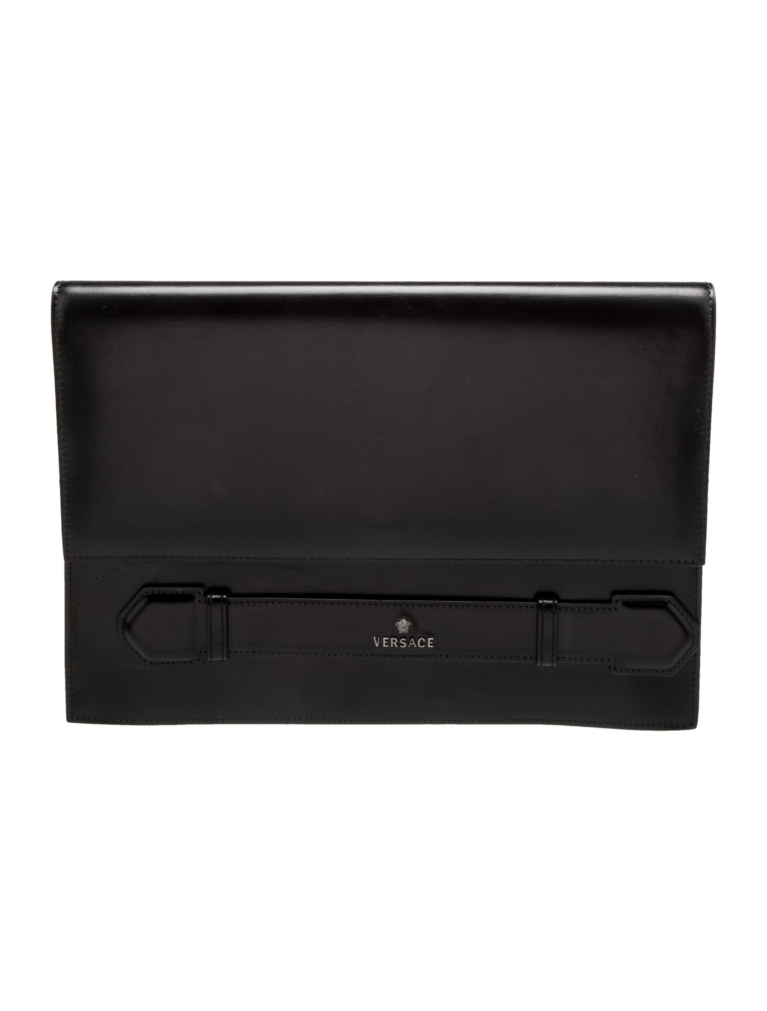 Versace Leather Clutch