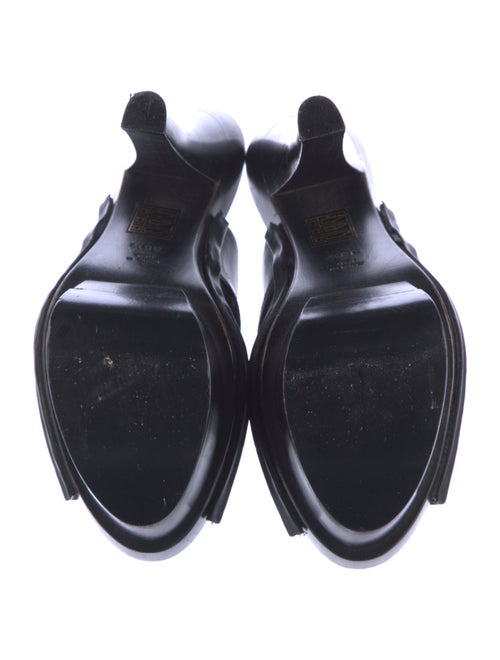 Versace Medusa Insignia Leather Slides