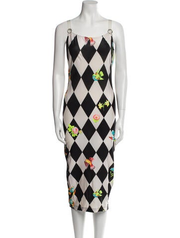 Versace Dresses Vintage Midi Length Dress S